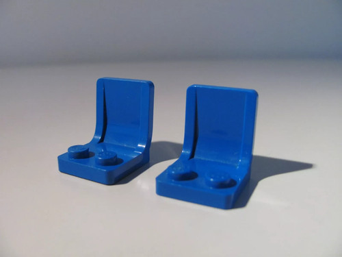Lego sedile blu 7938 7894 - 2x,